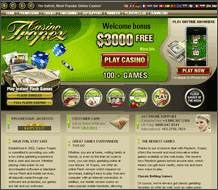 Casino Tropez home page